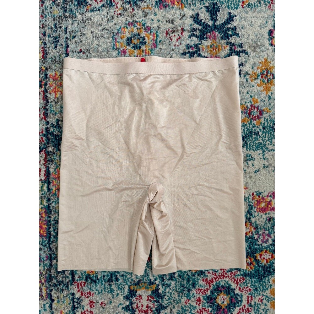 Spanx Thinstincts 2.0 High-Waisted Mid-Thigh Shaping Shorts Women's Size 2X